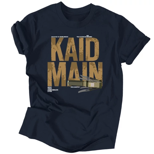 Kaid Main férfi póló (Sötétkék)