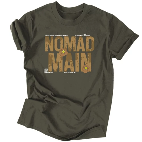 Nomad Main férfi póló (Grafit)