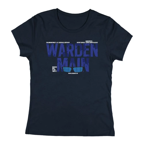 Warden Main női póló (Sötétkék)