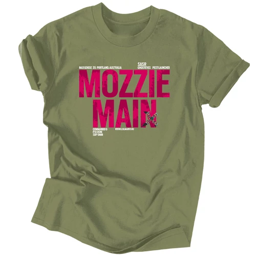 Mozzie Main férfi póló (Military)