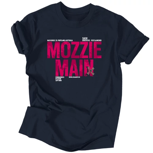 Mozzie Main férfi póló (Sötétkék)