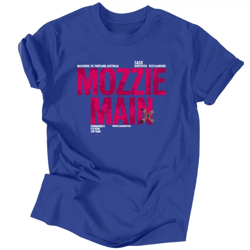Mozzie Main férfi póló (Királykék)