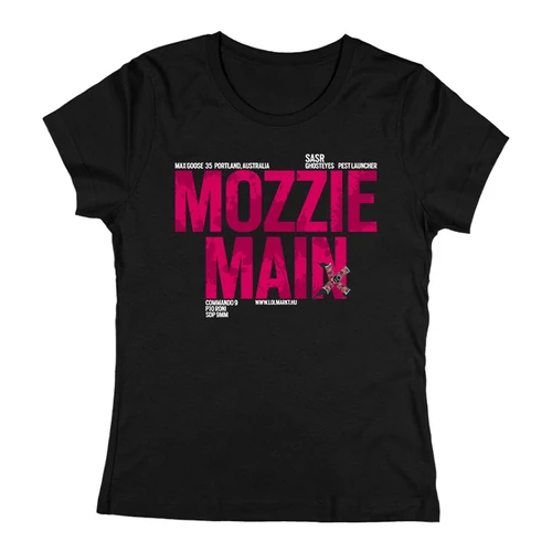 Mozzie Main női póló (Fekete)