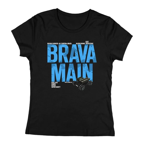 Brava Main női póló (Fekete)
