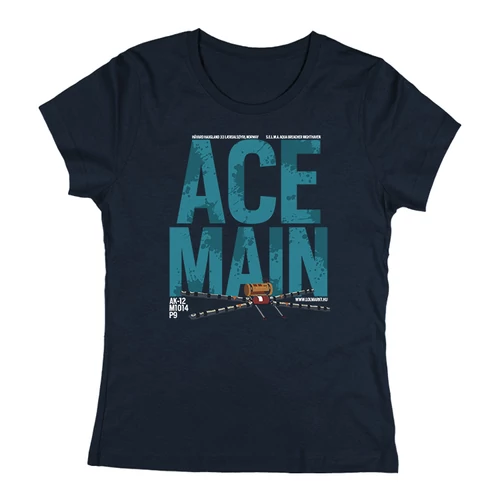 Ace Main női póló (Sötétkék)