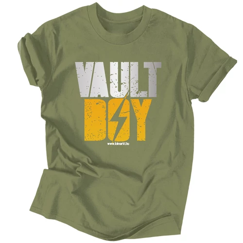 Vault Boy férfi póló (Military)