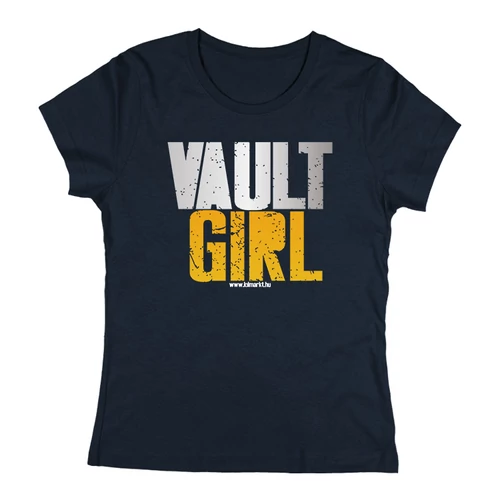 Vault Girl női póló (Sötétkék)
