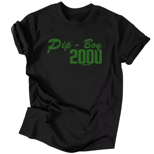 Pip-Boy 2000 férfi póló (Fekete)
