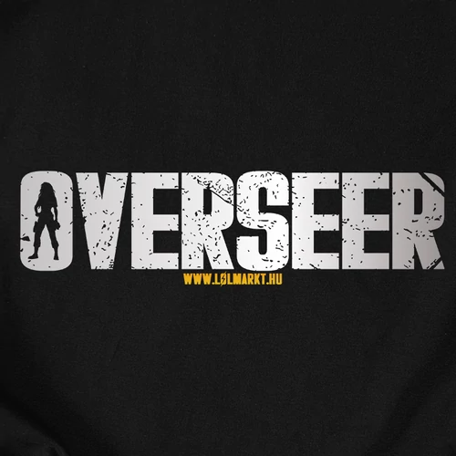 Overseer női póló (B_fekete)