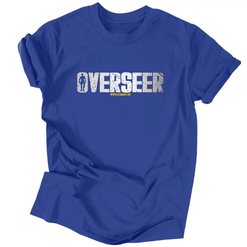 Overseer férfi póló (Királykék)