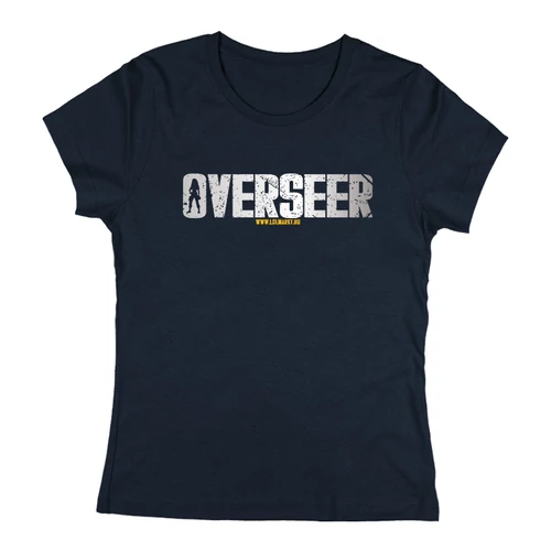 Overseer női póló (Sötétkék)