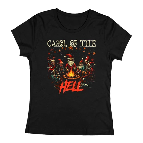 Carol of the Hell női póló (Fekete)