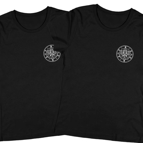 The Raven Croaks - Sigil of TRC - női póló szett (Fekete - Fekete)