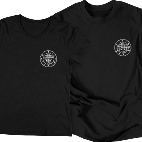 The Raven Croaks - Sigil of TRC -  páros póló szett (Fekete - Fekete))