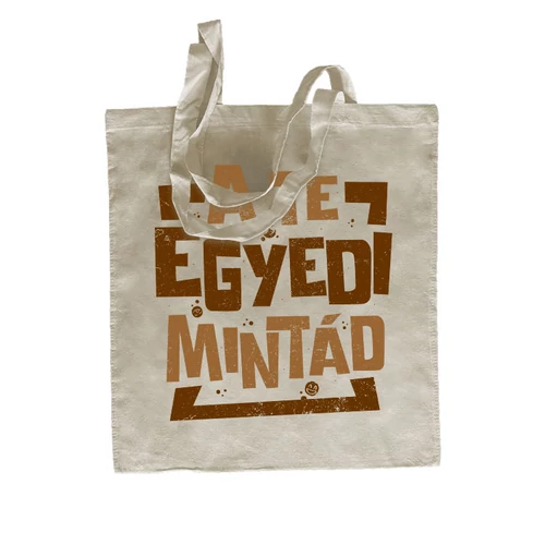Egyedi vászontáska (Natur)