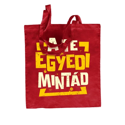 Egyedi vászontáska (Piros)