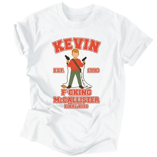 Kevin McCallister (Final Boss) póló (Fehér)