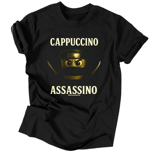 Cappuccino Assassino póló (Fekete)