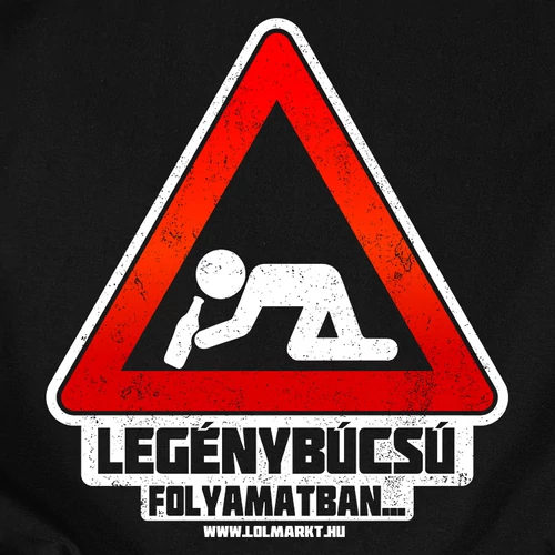 Legénybúcsú folyamatban... legénybúcsú póló szett (B_feketE)
