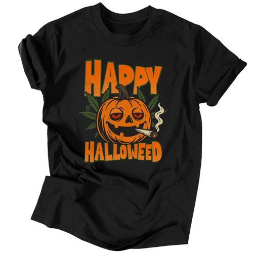 Happy halloweed póló (Fekete)