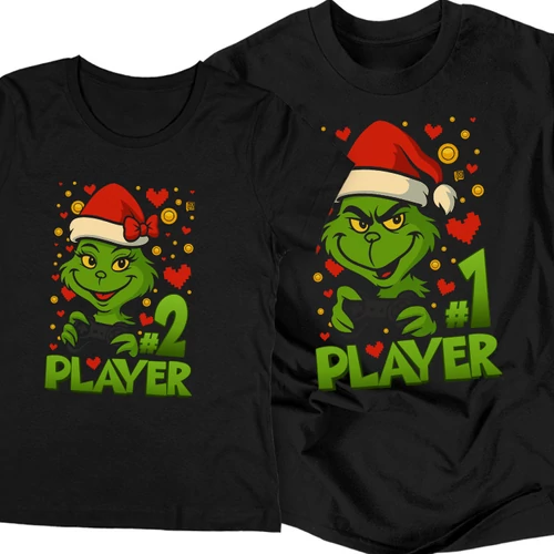 Grincs player póló szet (Fekete)