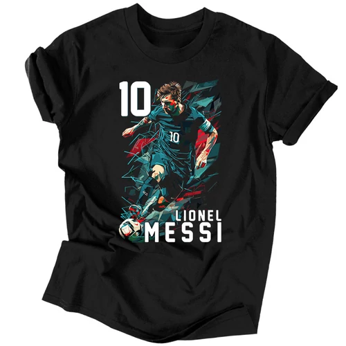 Lionel Messi szurkolói férfi póló (Fekete)
