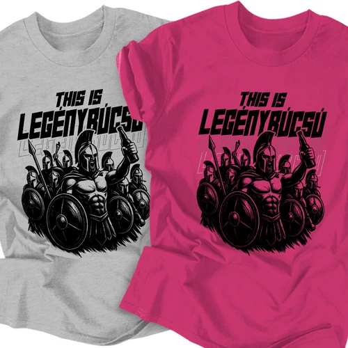 This is legénybúcsú póló szett (Fekete)