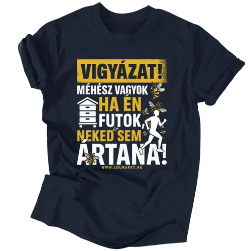 Méhész vagyok póló (Sötétkék)