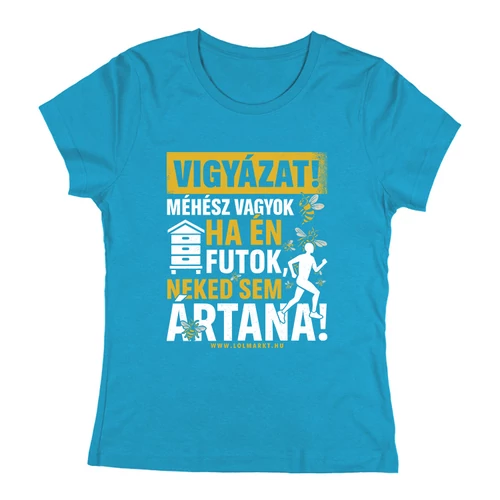Méhész vagyok  póló (Türkiz)