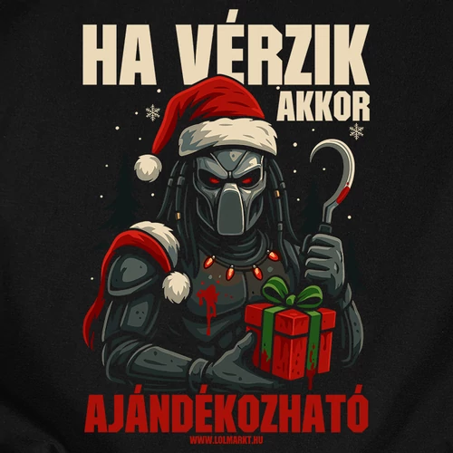 Ajándékozható  póló (B_fekete)