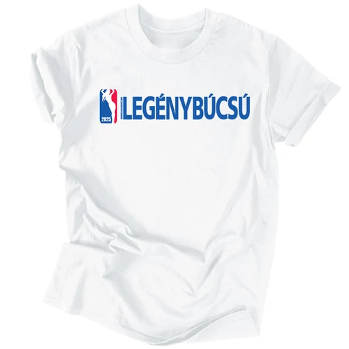 NBA legénybúcsú póló (fehér)