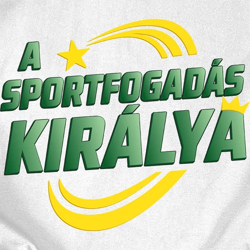A sportfogadás királya kötény (Fehér)
