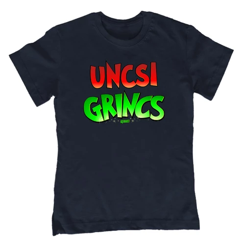 Grincs (választható nevekkel) gyerek póló (Fekete)