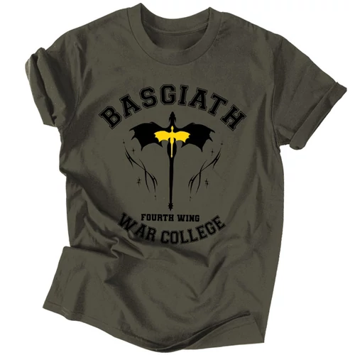 Basgiath - Fourth wing férfi póló (Grafit)
