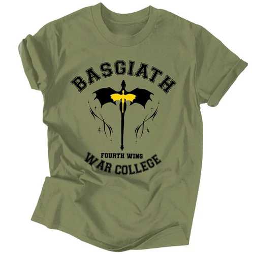 Basgiath - Fourth wing férfi póló (Military)