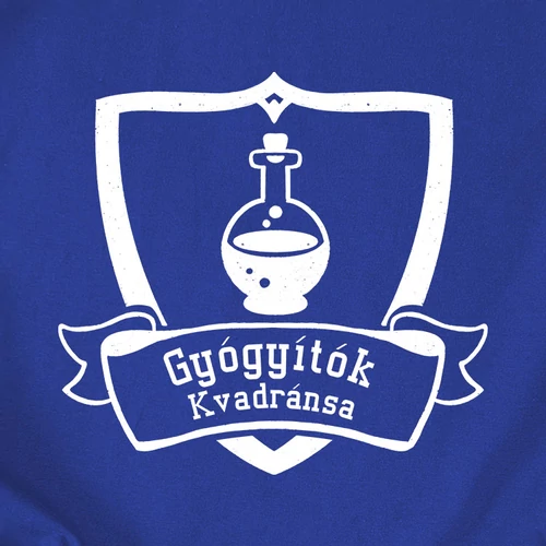 Gyógyítók Kvadránsa - Fourth wing férfi póló (Királykék)
