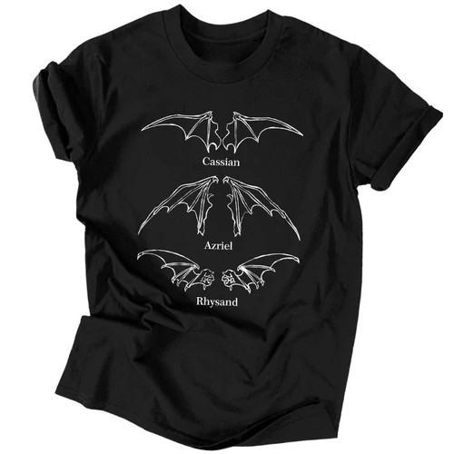Acotar - Bat boys férfi póló (Fekete)