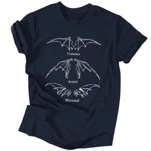Acotar - Bat boys férfi póló (Sötétkék)