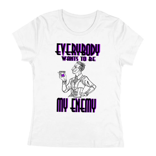 My Enemy - Silco női póló (Fehér)