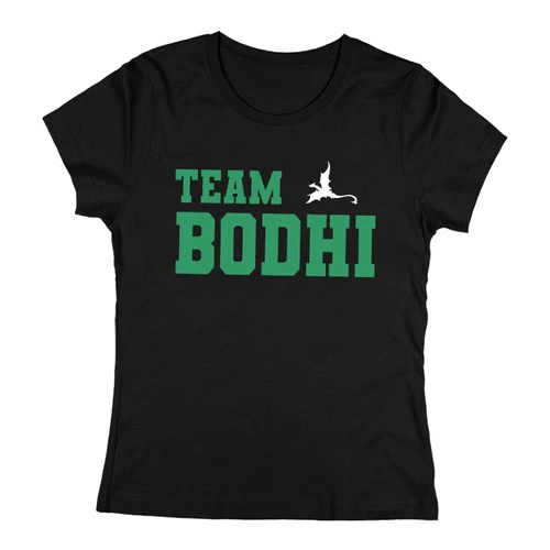 Fourth wing - Team Bodhi női póló (Fekete)