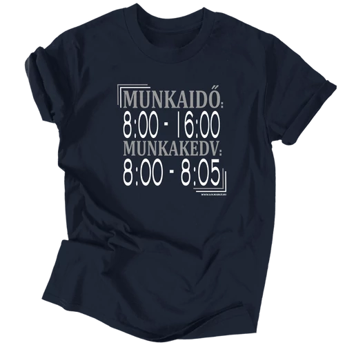 Munkakedv (Sötétkék)
