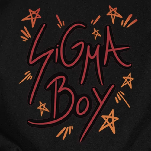 Sigma Boy gyerek póló (B_fekete)