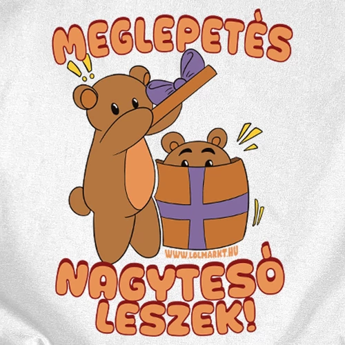 Nagytesó leszek gyerek póló (B_fehér)