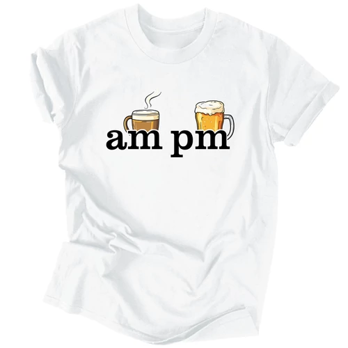 am/pm férfi póló (Fehér)