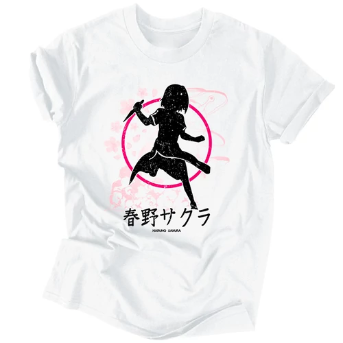 Haruno Sakura férfi póló (Fehér)