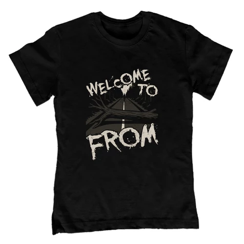 Welcome to From gyerek póló (Fekete)