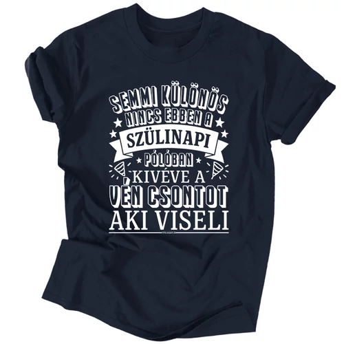 Semmi különös nincs ebben póló (Sötétkék)