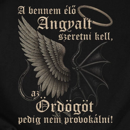 A bennem élő póló (B_Fekete)