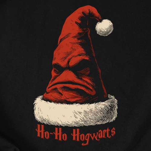 Ho-Ho Hogwarts gyerek póló (B_Fekete)