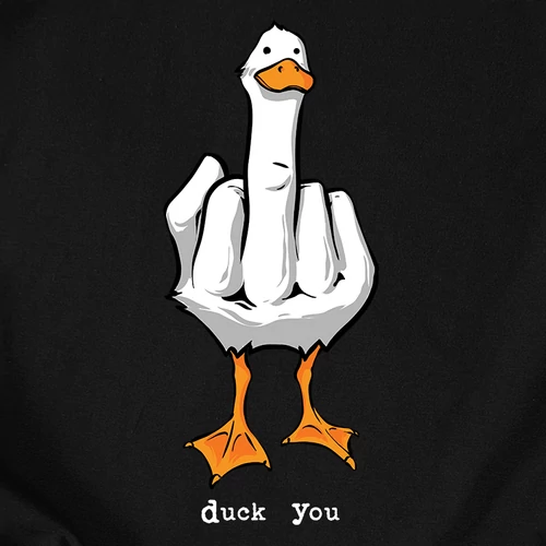 D*ck you póló (B_Fekete)